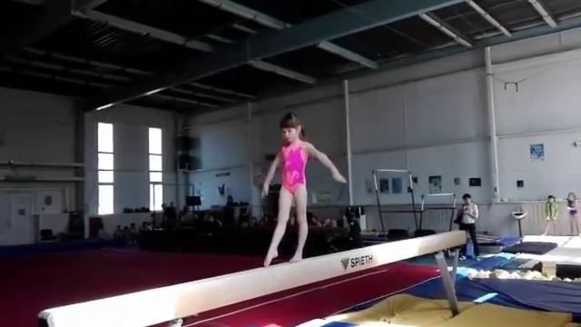 Брест.Спортивная гимнастика, бревно ,1-й юношеский / Artistic Gymnastics, beam, level 4/5