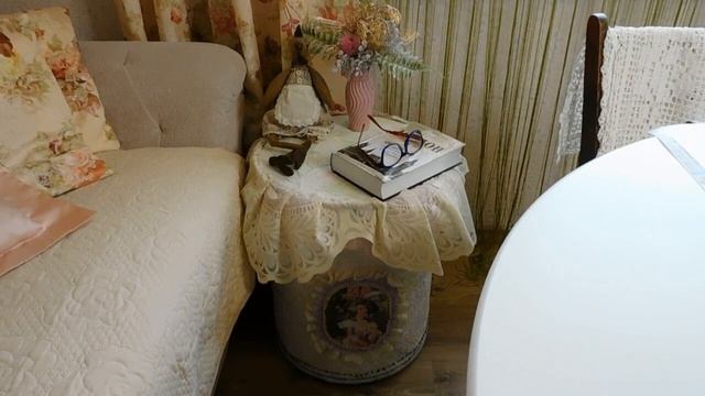 Из большой картонной бочки делаем шикарный предмет интерьера. смотреть онлайн