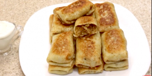 Пальчики оближешь! Блинчики с квашеной капустой!