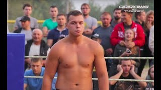 Школьник против Качка 100кг, Крутой Бой !!!