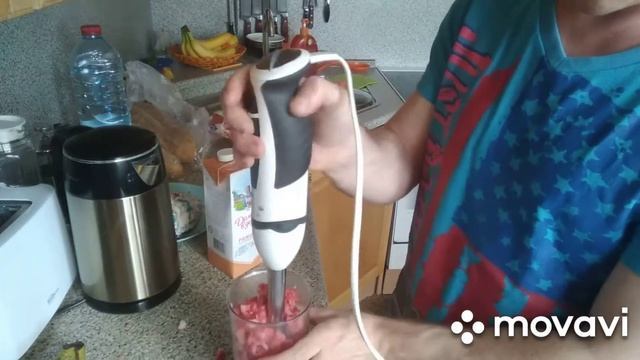 Смузи клубника банан Ряженка смотреть онлайн