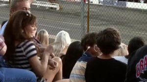 Final Destination 4 - Fun before auto race begins  "You came over here hoping to see a crash"