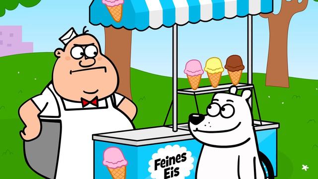   Kinderlied Eisbär - Der Eisbär ging zum Eismann - Hurra Kinderlieder