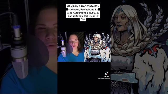 DEMETER CLIP! GENSHIN/HADES SIGNING THIS WEEKEND! Link in Description