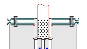 Печь пиролизная на дровах и воде из 2 бочек - Pyrolysis oven on wood and water from 2 barrels