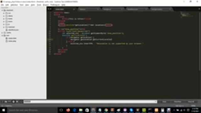 HTML Geolocation API | Web Development | Lesson 22 (In Urdu/Hindi)