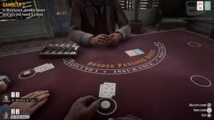 Red Dead Redemption 2 Gambler Challenge #2 Guide - Double down and win in Blackjack 5 times