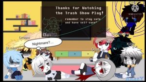 Sans aus react to Nightmare / ( Nightkiller ) ( Killermare )