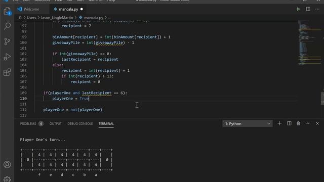 Lesson 7 - Python Command Line Game - Mancala смотреть онлайн