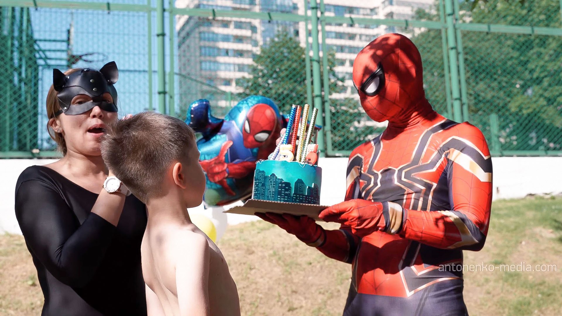 Детский день рождения. Cъемка фильма детского дня рождения смотреть онлайн