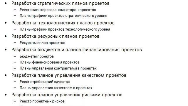 Развитие системы управления проектами