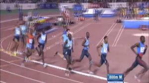 800m Doha 2013, Rudisha 1.43.87 2013 WL, Pierre Ambroise Bosse 1.44.77 new PB