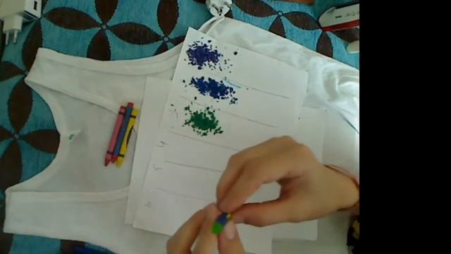 ЛеКо мастер класс Декорирование футболки восковыми мелками смотреть онлайн