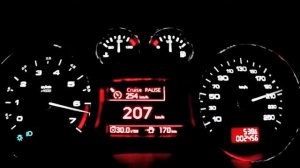 Speed Peugeot RCZ R acceleration 0 250 km h