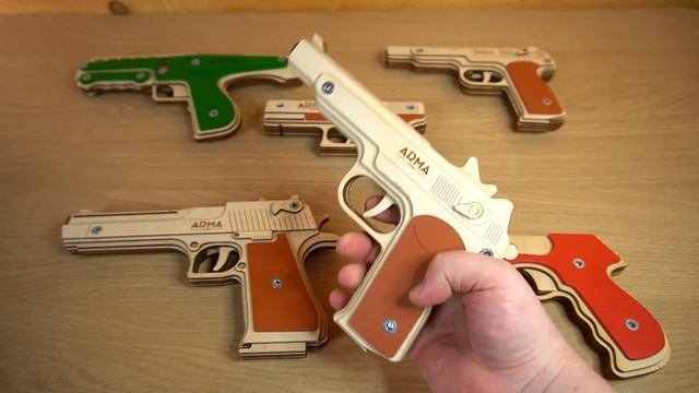 МОЯ КОЛЛЕКЦИЯ ПИСТОЛЕТОВ резинкострелы АРМА