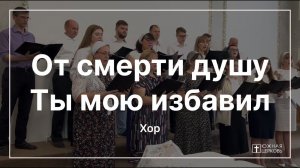 От смерти душу Ты мою избавил | Хор