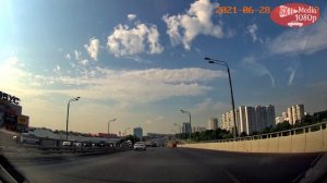 Каширское шоссе - Симферопольское шоссе 28 июнь 2021