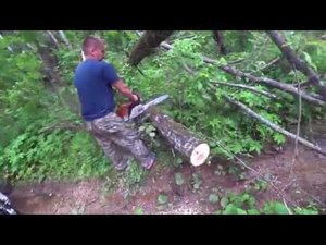 Пробиваемся на избу, летний заезд часть 1