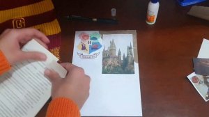 Harry Potter Scrapbooking⚡Tutorial part 3⚡Theme: Hogwarts⚡ Aesthetic｡*ﾟ+*｡⚡Harry Potter Junk Journa