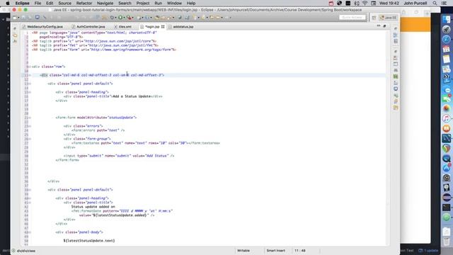 Adding a Login Form   Cave of Programming64 | Java Spring Tutorial