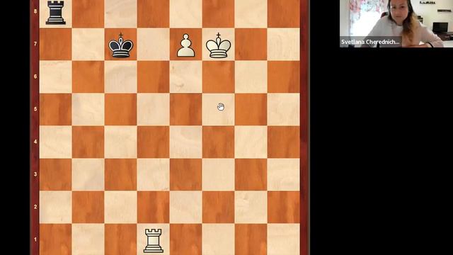 Ладья и пешка против ладьи. Короткая и длинная сторона. смотреть онлайн