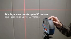 Bosch GCL 25 Professional | Laser Level Measure | Cross Line Laser Level