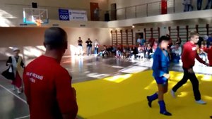Показательные выступления по самбо