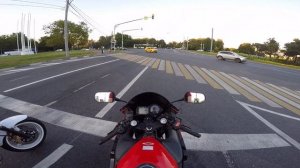 Варшавка. Без монтажа. Honda CBR 600 F4i