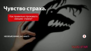 Невроз. ВСД. ПА. Как правильно проживать эмоцию страха.