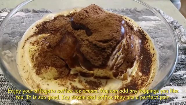 Affogato Coffee Ice Cream | Affogato Recipe | COFFEE + ICE CREAM смотреть онлайн