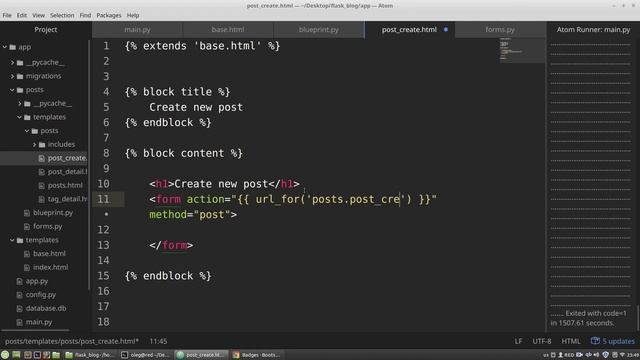 Python Flask Tutorial #6: Basic Search and HTML forms | Flask crash course for beginners
