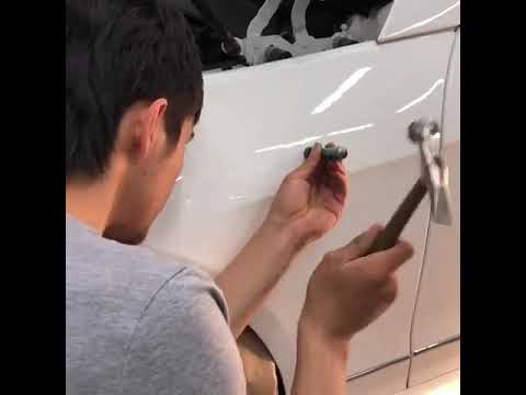 Ремонт вмятин практически любой сложности без покраски смотреть онлайн