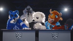 Промо талисмана КХЛ «Крут»