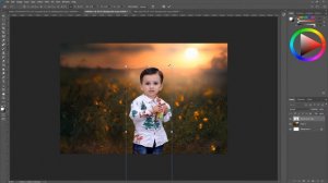 How to change baground and color correction  in Adobe Photoshop 2020.