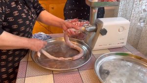 Как мы готовим сушёную колбасу!  Настоящий деликатес!