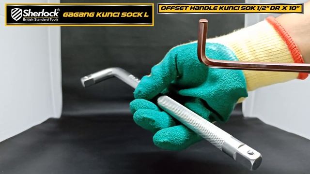 Gagang Sock L 10 inch Chrome Vanadium Sherlock Tools смотреть онлайн