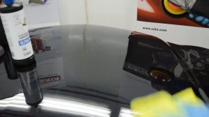 Удаление голограмм с применением полировальной пасты RoxelPro Ultra Fine