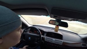 Обзор BMW 745i она смогла выдержать