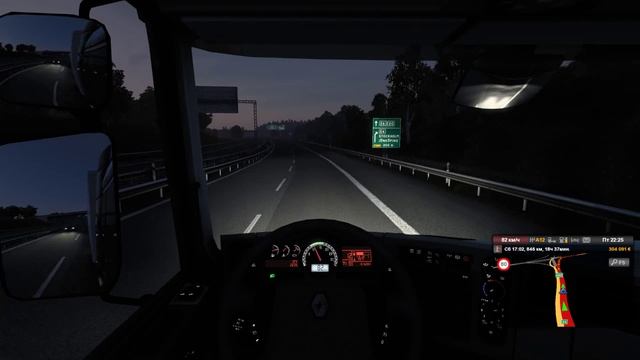 ETS 2 Рейс № 13 Оденсе Дания Турку Финляндия шины для самолётов Лекарь лесных душ