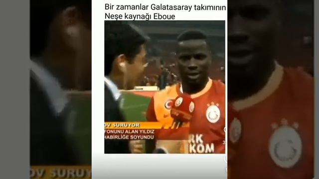 Bir zamanlar  GALATASARAY takımının neşe kaynağı Eboue#keşfetbeniöneçıkar #keşfetteyiz #cimbom