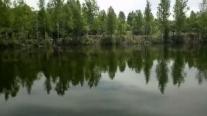 Мраморные озеро в Башкирии