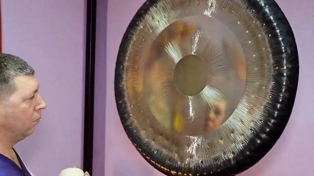 Гонг стихии вода. Том Солтрон. Диаметр 75 см. / Поющие чаши купить смотреть онлайн