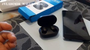 Как подключить оба наушника Xiaomi Earbuds (Airdots) к телефону (+ Обзор) / Review and connect