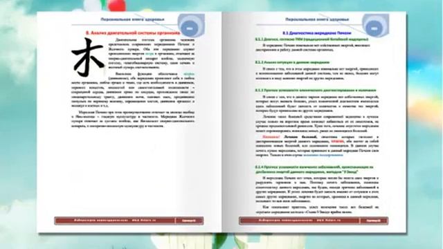 Образец Персональной Книги Здоровья смотреть онлайн