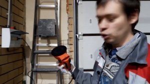 Black Decker KA198-QS 260 Вт шлифмашина эксцентриковая.  Распаковка и обзор.