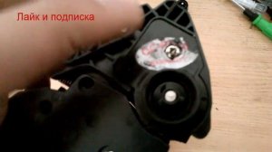 Canon LaserBase MF3228, ошибка "нет тонера", принтер не видит картридж