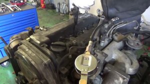 Проверка компрессии двигателя D4CB 2417108 соренто