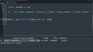 Convert Json to DataFrame in Python