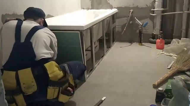 Изготовление экрана под ванной из гипсокартона смотреть онлайн