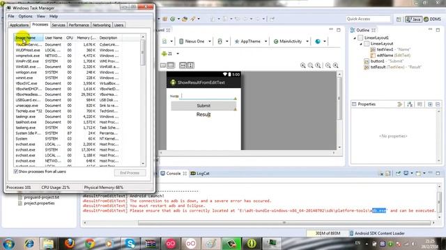 Android Show Text From Input Eclipse ADT Bundle Sound смотреть онлайн